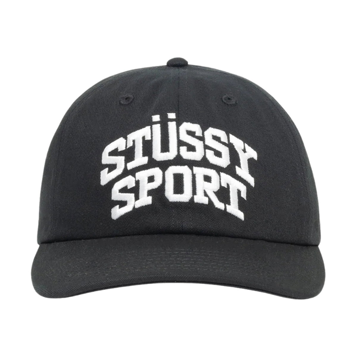 Buy Stussy Mid Depth Stussy Sport Snapback Black | SASOM