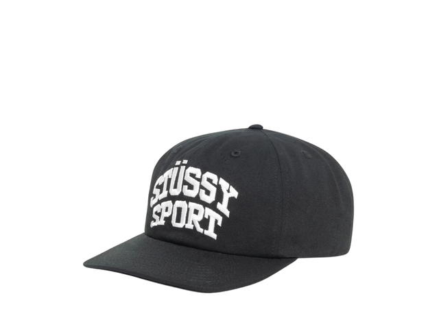 Stussy Stussy Mid Depth Stussy Sport Snapback Black - view 2