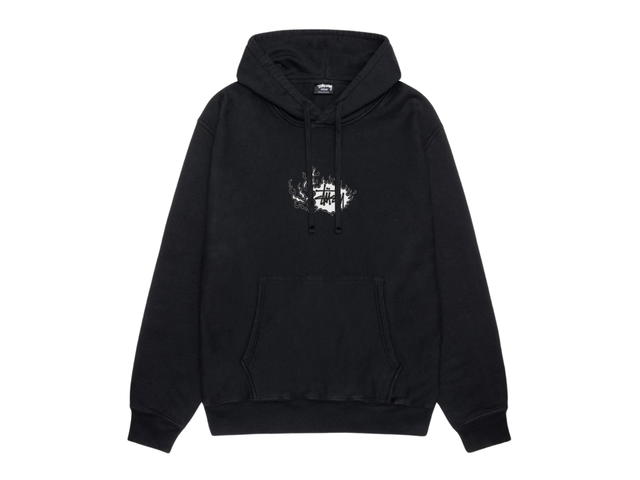 Stussy Stussy Mosaic Dragon Hoodie Pigment Dyed Black - view 2