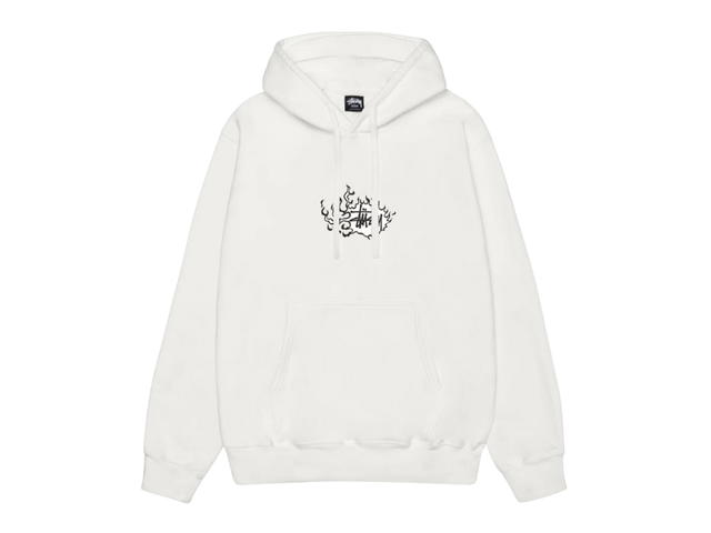 Stussy Stussy Mosaic Dragon Hoodie Pigment Dyed Natural - view 2