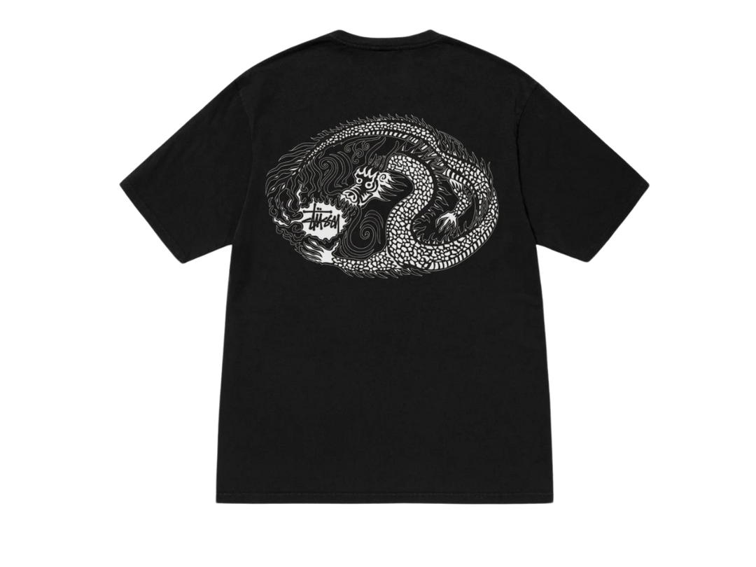 Stussy Stussy Mosaic Dragon Tee Pigment Dyed Black