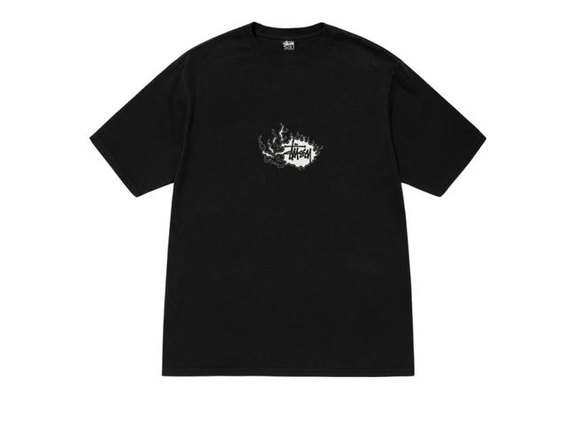 Stussy Stussy Mosaic Dragon Tee Pigment Dyed Black - view 2