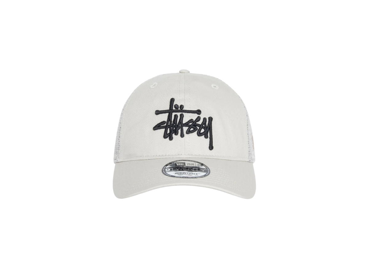 Stussy Stussy New Era 9 Twenty Basic Trucker Stone