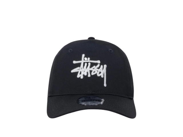 Stussy Stussy New Era 9Twenty Basic Strapback Black - view 1