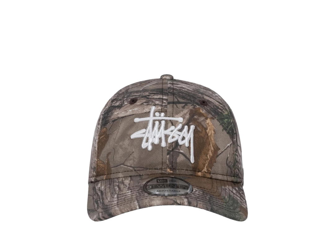 Stussy Stussy New Era 9Twenty Basic Strapback Real Tree Edge