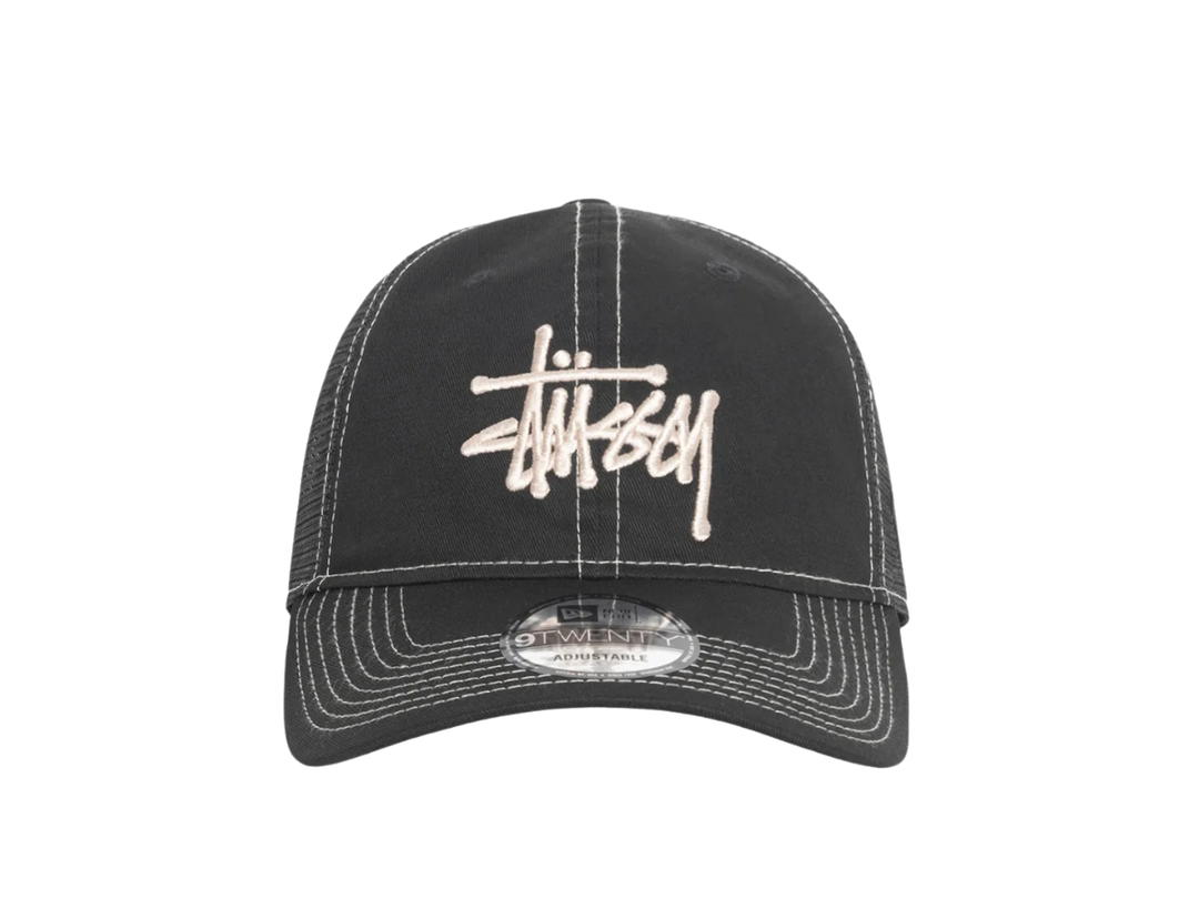 Stussy Stussy New Era 9twenty Basic Trucker Black