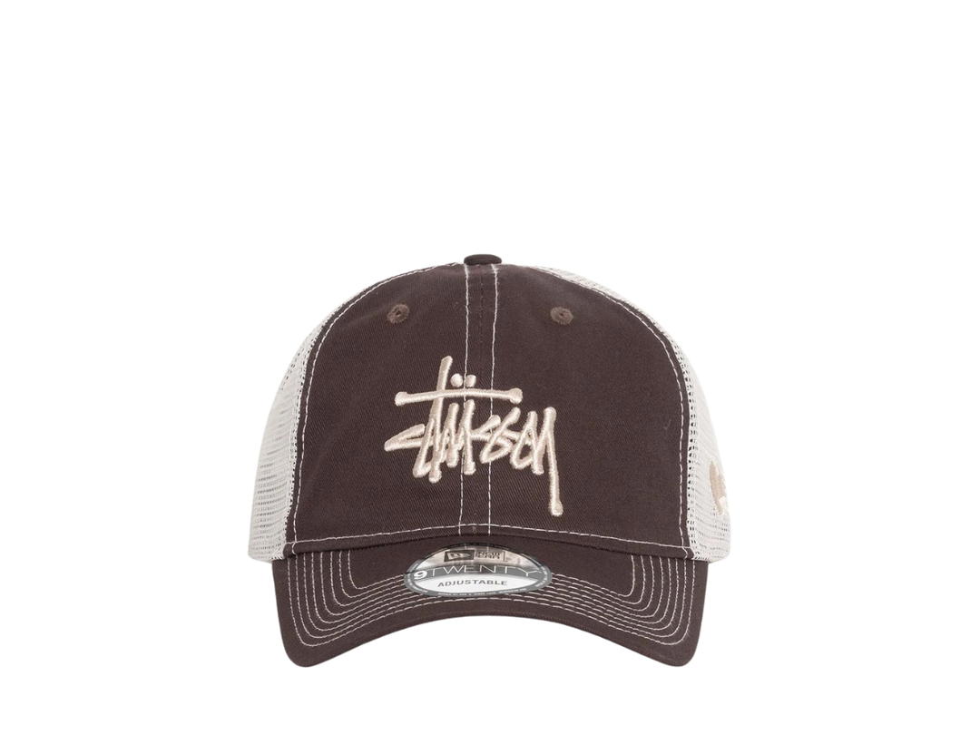 Stussy Stussy New Era 9twenty Basic Trucker Brown