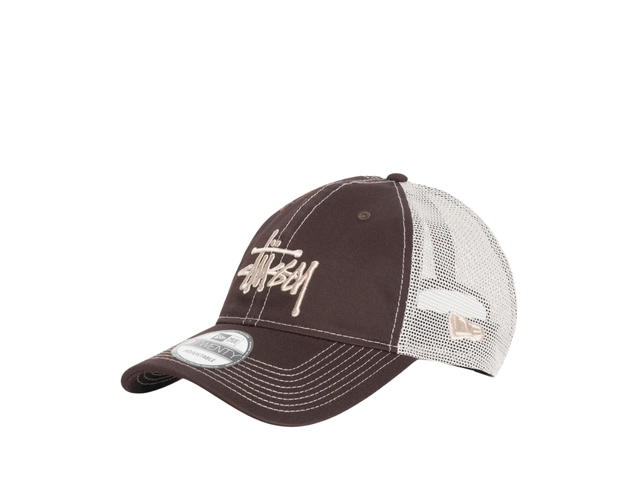 Stussy Stussy New Era 9twenty Basic Trucker Brown - view 2