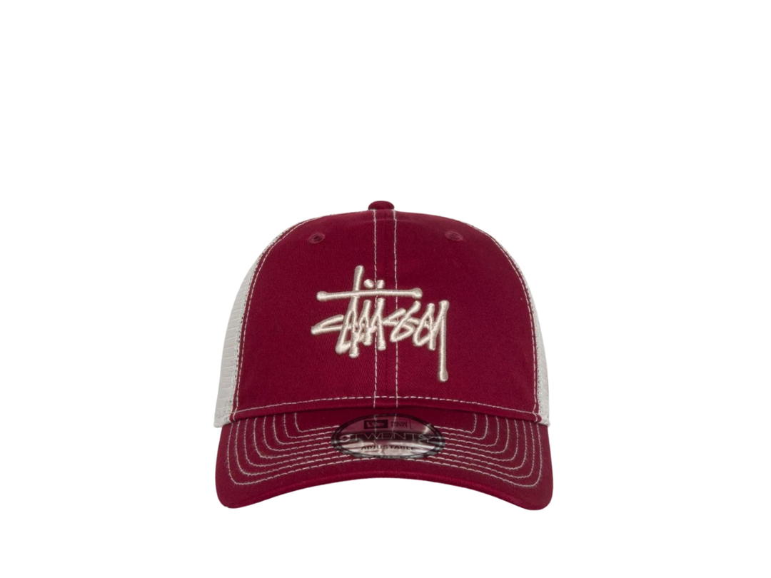 Stussy Stussy New Era 9Twenty Basic Trucker Cardinal