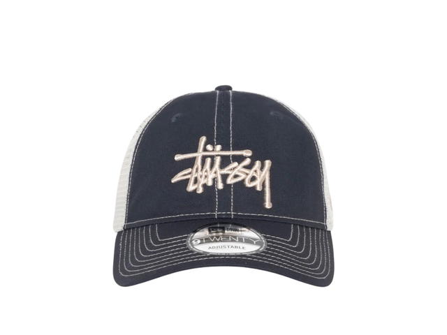Stussy Stussy New Era 9Twenty Basic Trucker Navy - view 1