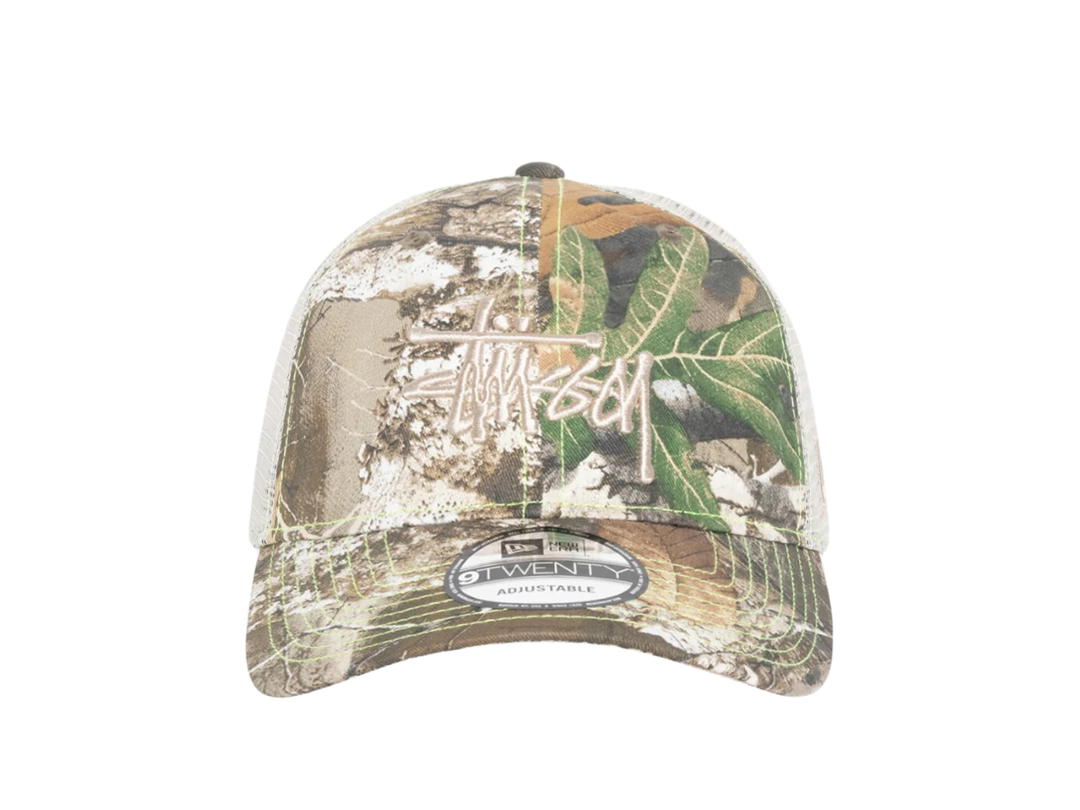 Stussy Stussy New Era 9Twenty Basic Trucker Real Tree Edge