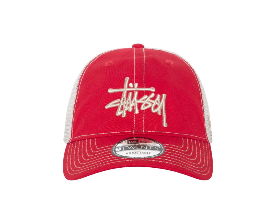 Stussy Stussy New Era 9Twenty Basic Trucker Scarlet