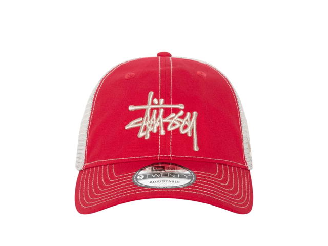 Stussy Stussy New Era 9Twenty Basic Trucker Scarlet - view 1