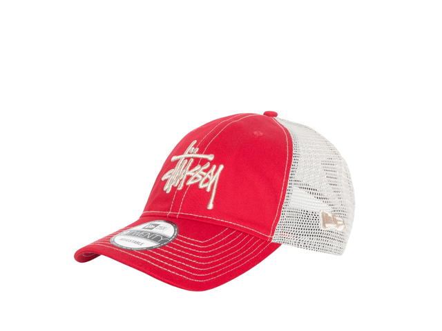 Stussy Stussy New Era 9Twenty Basic Trucker Scarlet - view 2