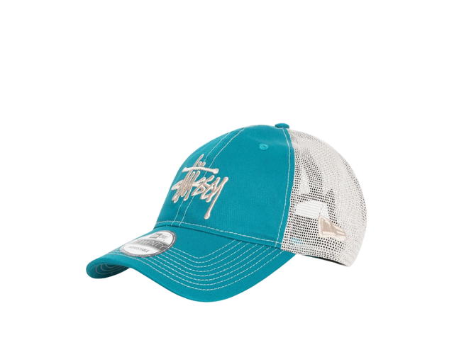 Stussy Stussy New Era 9Twenty Basic Trucker Teal - view 2