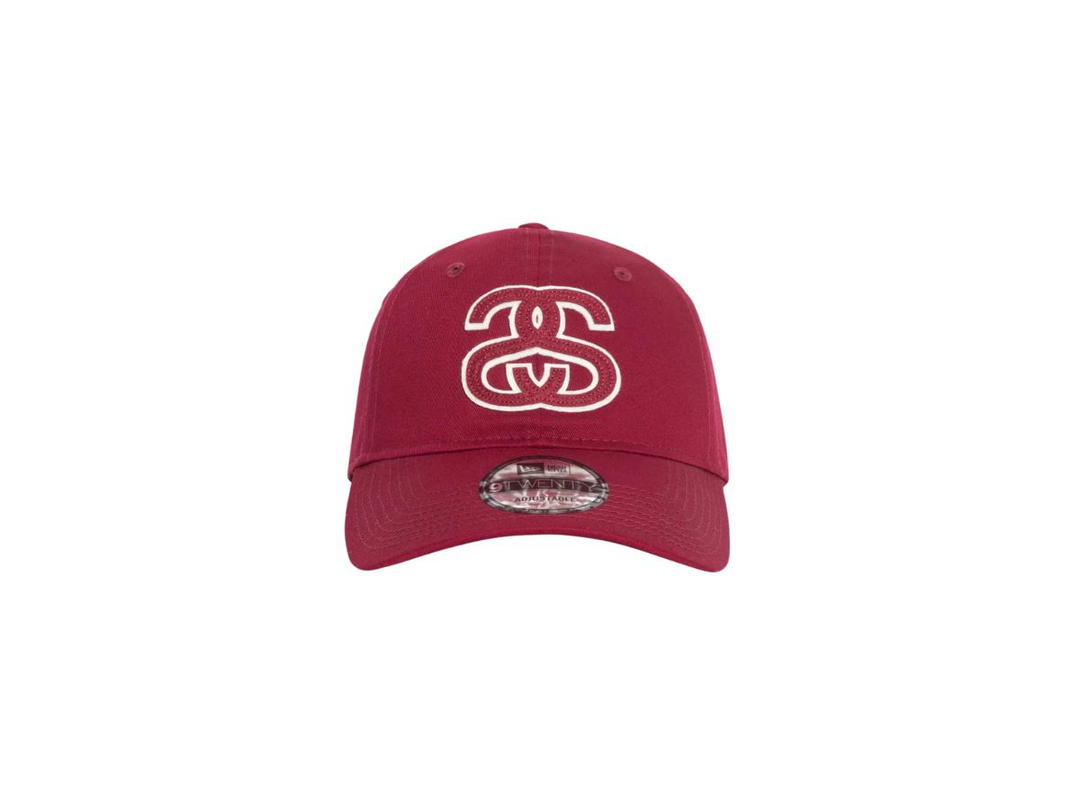 Stussy Stussy New Era 9Twenty SS Applique Burgundy