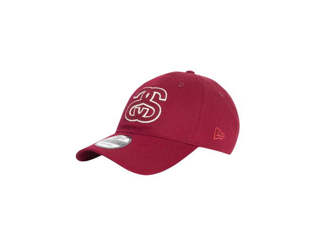 Stussy Stussy New Era 9Twenty SS Applique Burgundy - view 2
