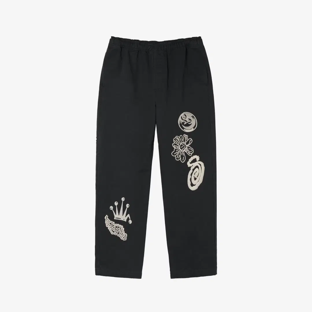 Stussy Stussy Noma Icon Beach Pants Washed Black