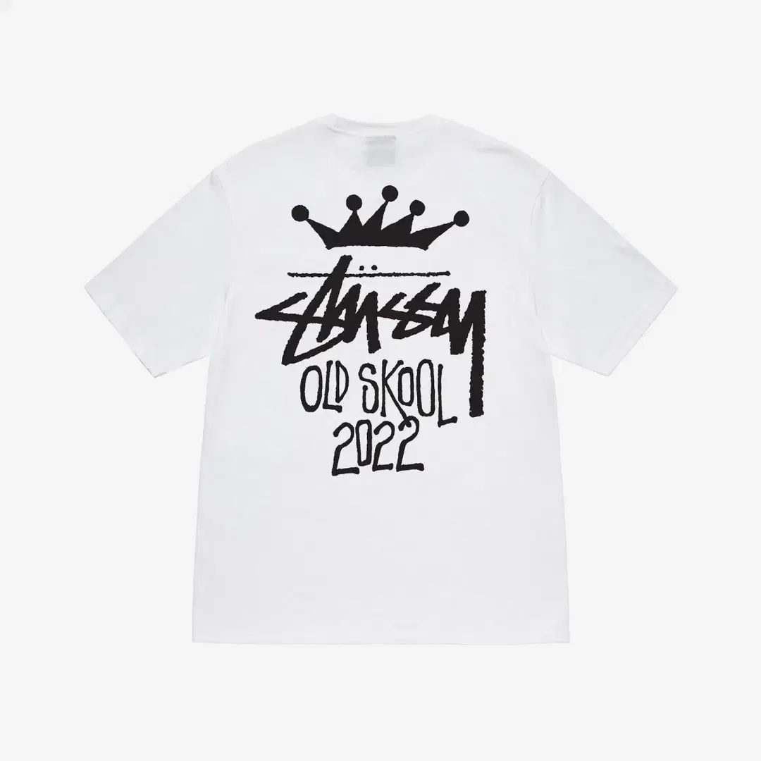 Stussy Stussy Old Skool 22 T-Shirt White