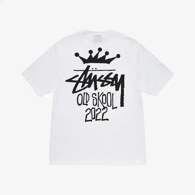 Stussy Stussy Old Skool 22 T-Shirt White - view 2