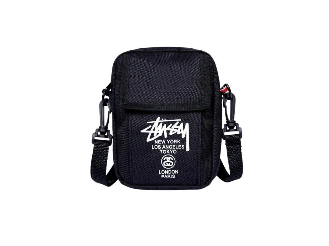 Stussy Stussy Original Japan Magazine Crossbody Bag Black