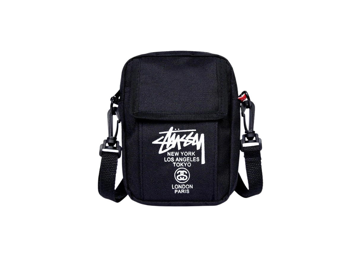 Stussy Stussy Original Japan Magazine Crossbody Bag Black