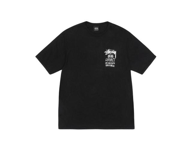 Stussy Stussy Our Legacy Work Shop 8 Ball Yin Yang Tee Pigment Dyed Black - view 1