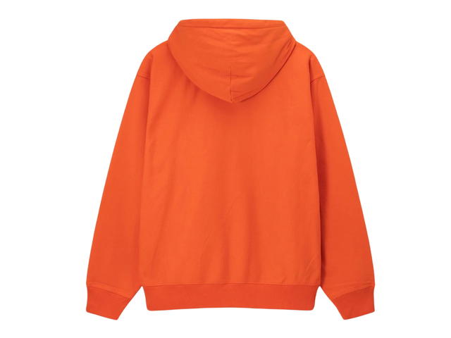 Stussy Stussy Overdyed Stock Logo Hoodie Orange - view 2