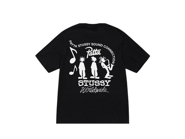 Stussy Stussy Patta Sound Connection Tee Black - view 1