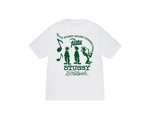 Stussy Stussy Patta Sound Connection Tee White - view 1