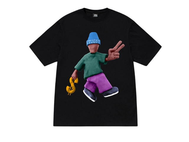 Stussy Stussy Peace & Prosperity Tee Black - view 1
