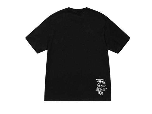 Stussy Stussy Peace & Prosperity Tee Black - view 2