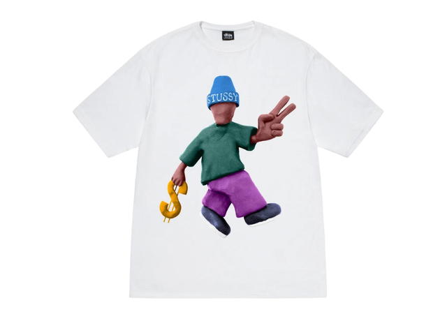Stussy Stussy Peace & Prosperity Tee White - view 1