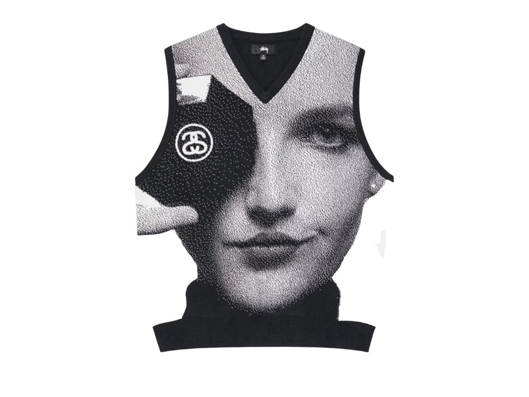 Stussy Stussy Photo Jacquard Vest Black