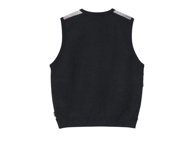 Stussy Stussy Photo Jacquard Vest Black - view 2