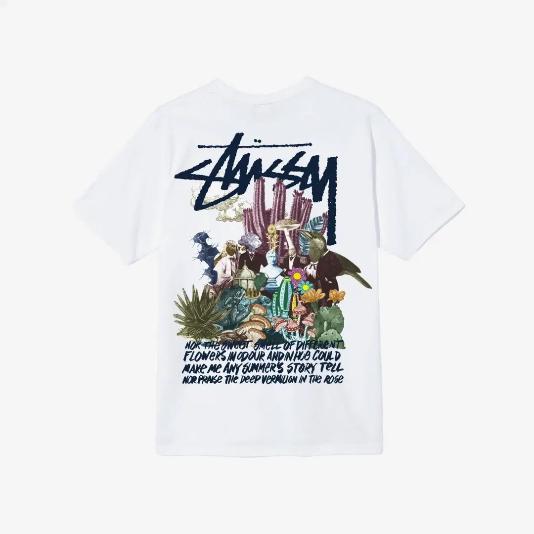Stussy Stussy Psychedelic T-Shirt White