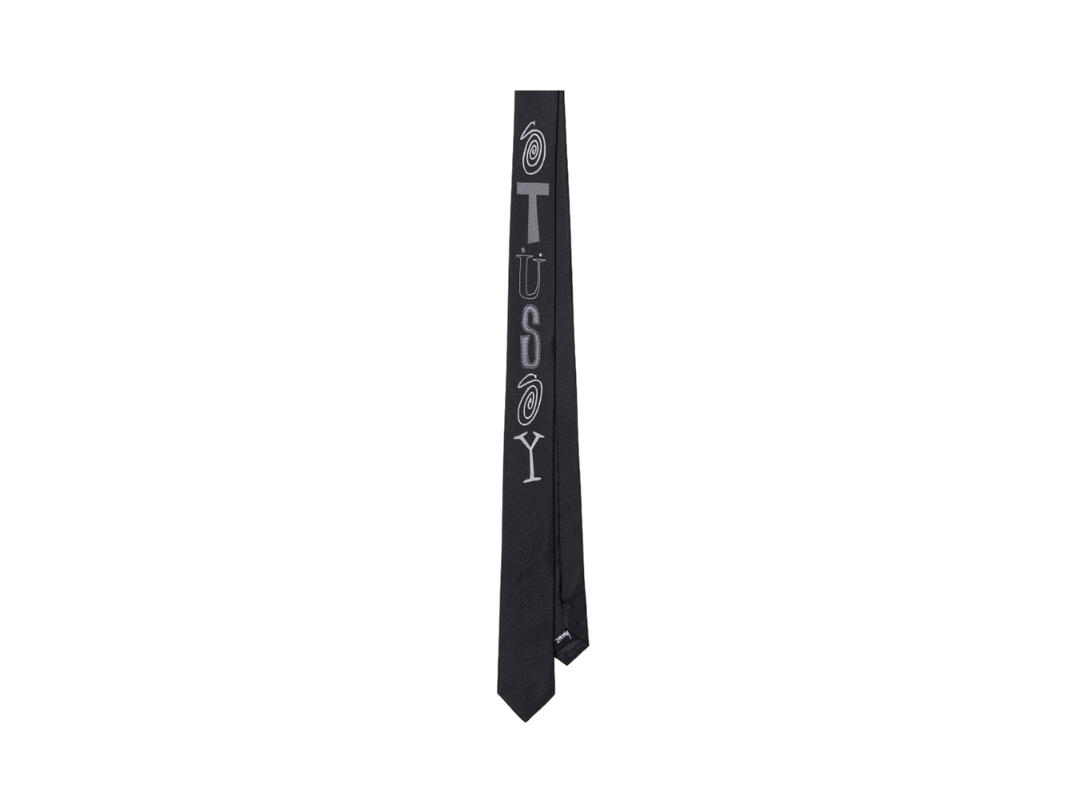 Stussy Stussy Ransom Jacquard Tie Black