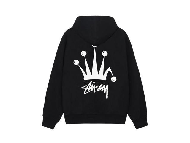 Stussy Stussy Regal Crown Zip Hoodie Black - view 2
