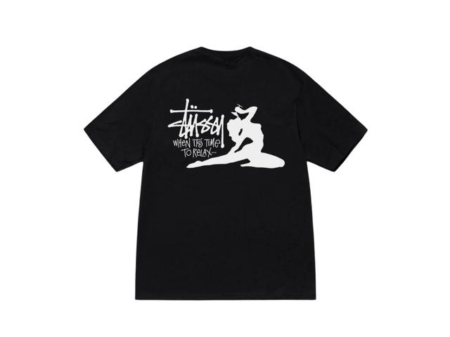 Stussy Stussy Relax Tee Black - view 2