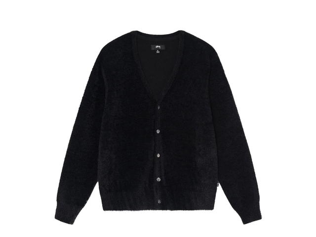 Stussy Stussy Shaggy Cardigan Black - view 1