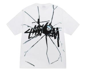 Buy Stussy Shattered Tee White at Sasom – Authentic and Ready to Ship