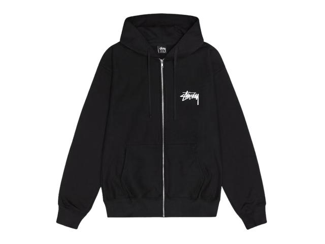 Stussy Stussy Shattered Zip Hoodie Black - view 2