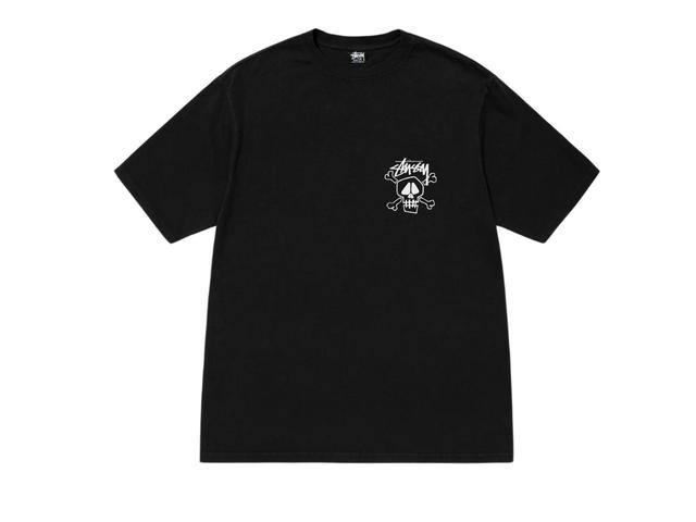 Stussy Stussy Skull & Bones Tee Pigment Dyed Black - view 2
