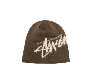 Buy Stussy Skullcap Brushed Out Stock Brown at Sasom – Authentic and Ready to Ship