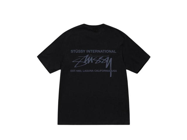 Stussy Stussy Smooth International Tee Black - view 2