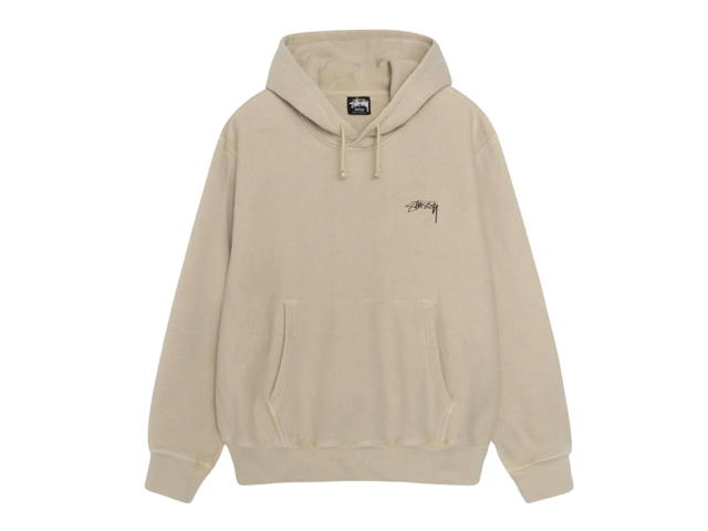 Stussy Stussy Smooth Stock Hoodie Pigment Dyed Khaki - view 1