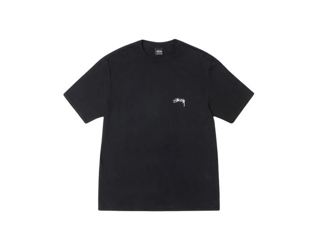 Stussy Stussy Smooth Stock Tee Pigment Dyed Black - view 1