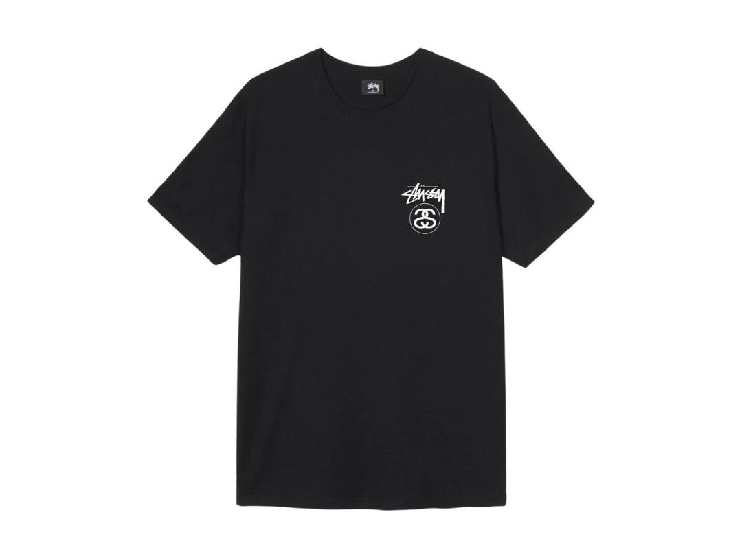 Stussy Stussy Solid Stock Link Tee Black