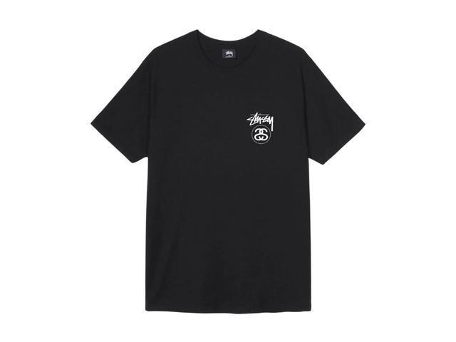 Stussy Stussy Solid Stock Link Tee Black - view 1