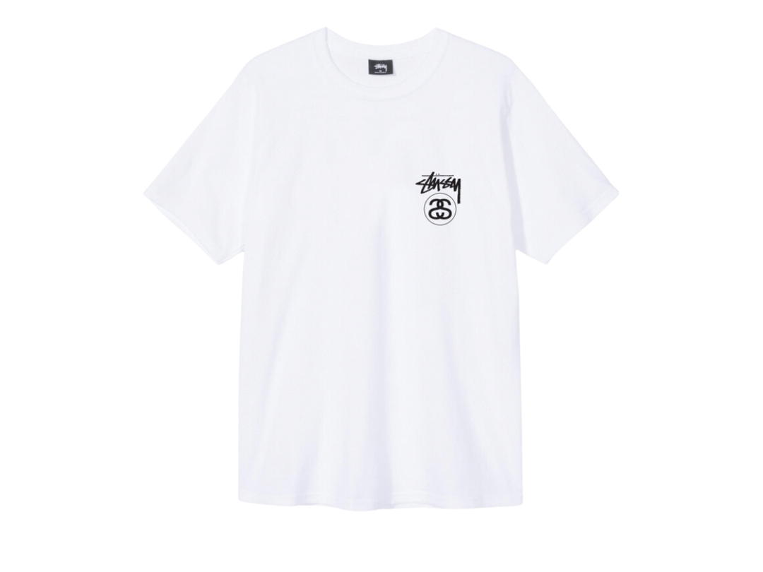 Stussy Stussy Solid Stock Link Tee White